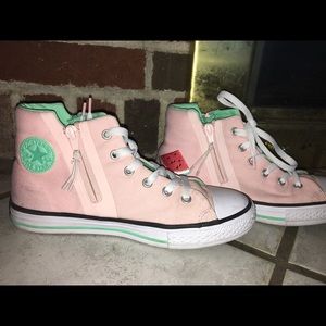 Converse watermelon hi too
